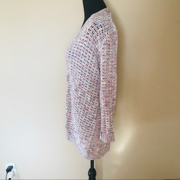 NWT Rainbow Knit Cardigan Sweater Size S - Picture 11 of 12